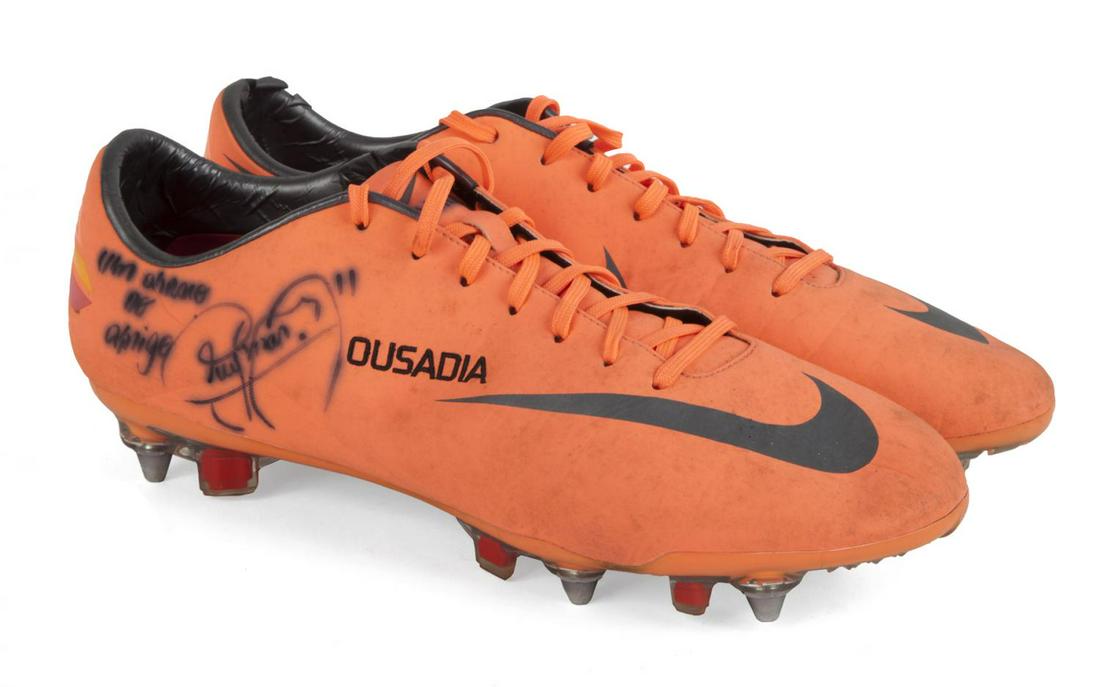 neymar match worn boots