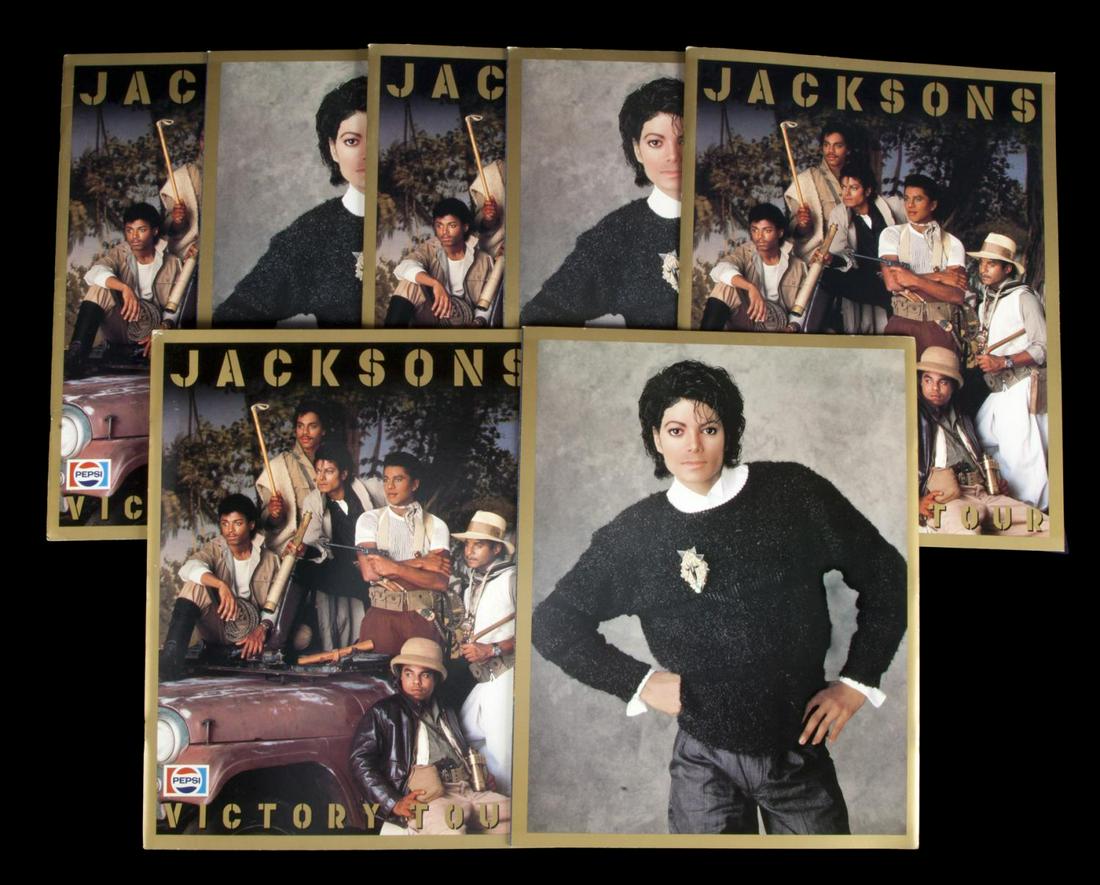 THE JACKSONS 1984 CONCERT PROGRAMS FROM THEIR VICTORY (1 of 4)