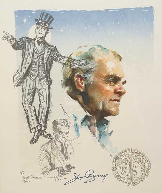 James Cagney Framed Print