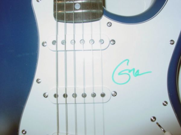 Eric Clapton Rare In-Person Signed Guitar - 2