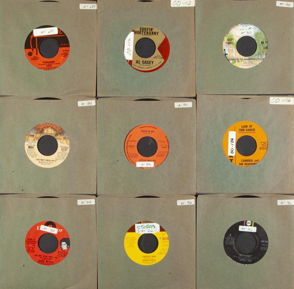 7-INCH RECORD SINGLE COLLECTION - (D4) (1 of 1)