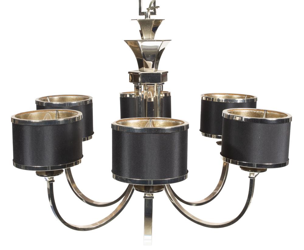 JEAN AND CASEY KASEM SIX-LIGHT CHANDELIER (1 of 1)