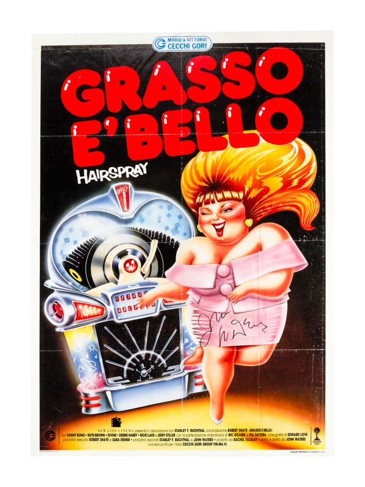 HAIRSPRAY | JOHN WATERS SIGNED FILMED POSTER (1 of 3)