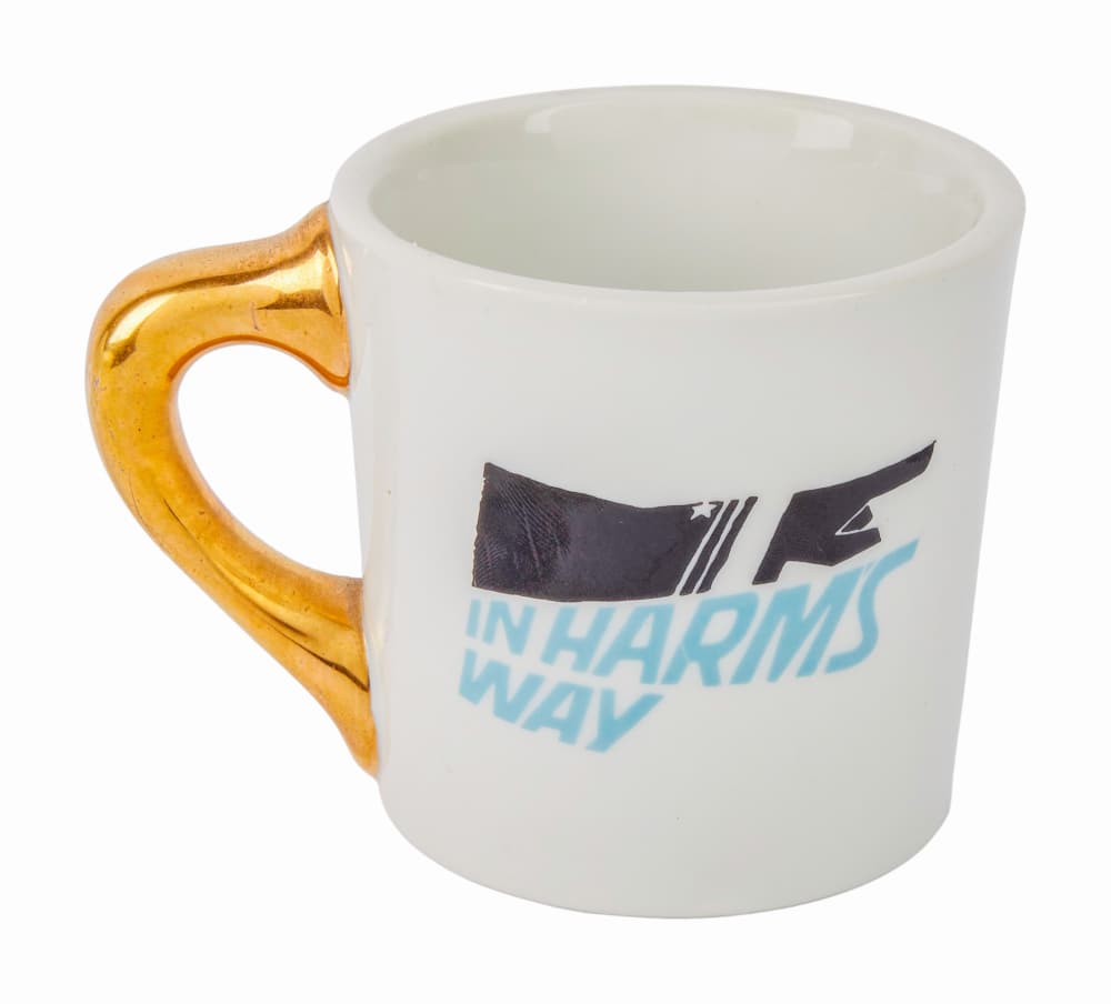 JOHN WAYNE | "IN HARM'S WAY" CAST AND CREW GIFTED MUG (1 of 7)