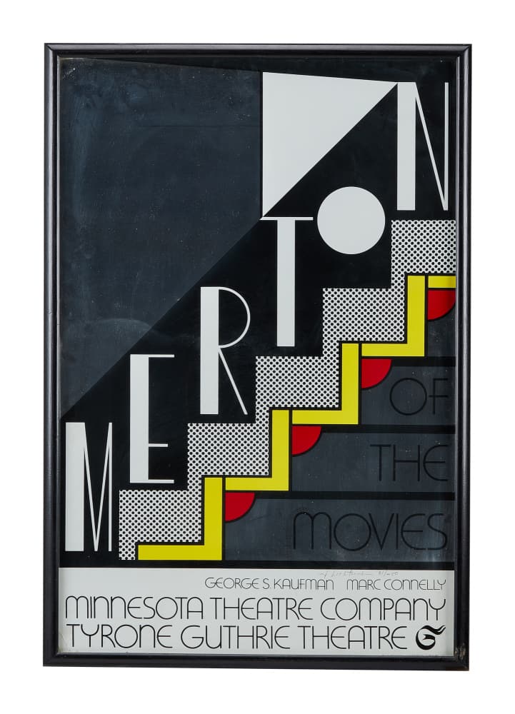 DENNIS HOPPER | 1968 LIMITED EDITION ROY LICHTENSTEIN SIGNED "MERTON OF THE MOVIES" POSTER (1 of 3)