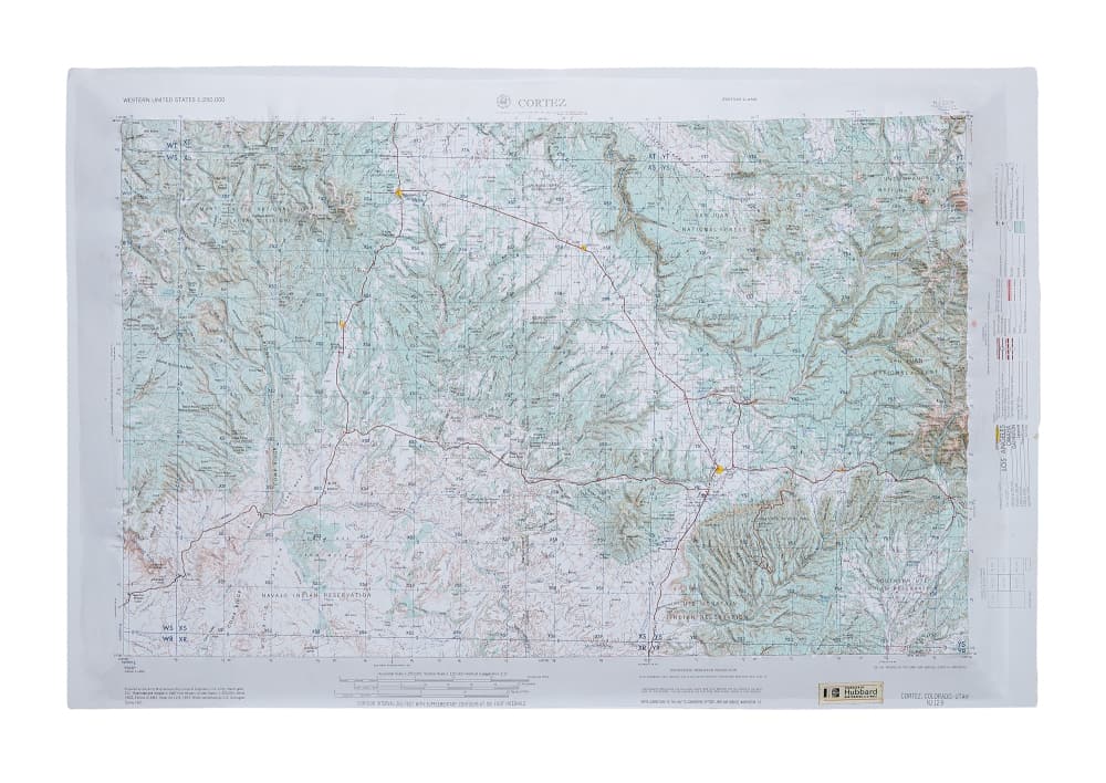 DENNIS HOPPER | NEW MEXICO TOPOGRAPHICAL MAPS (1 of 5)