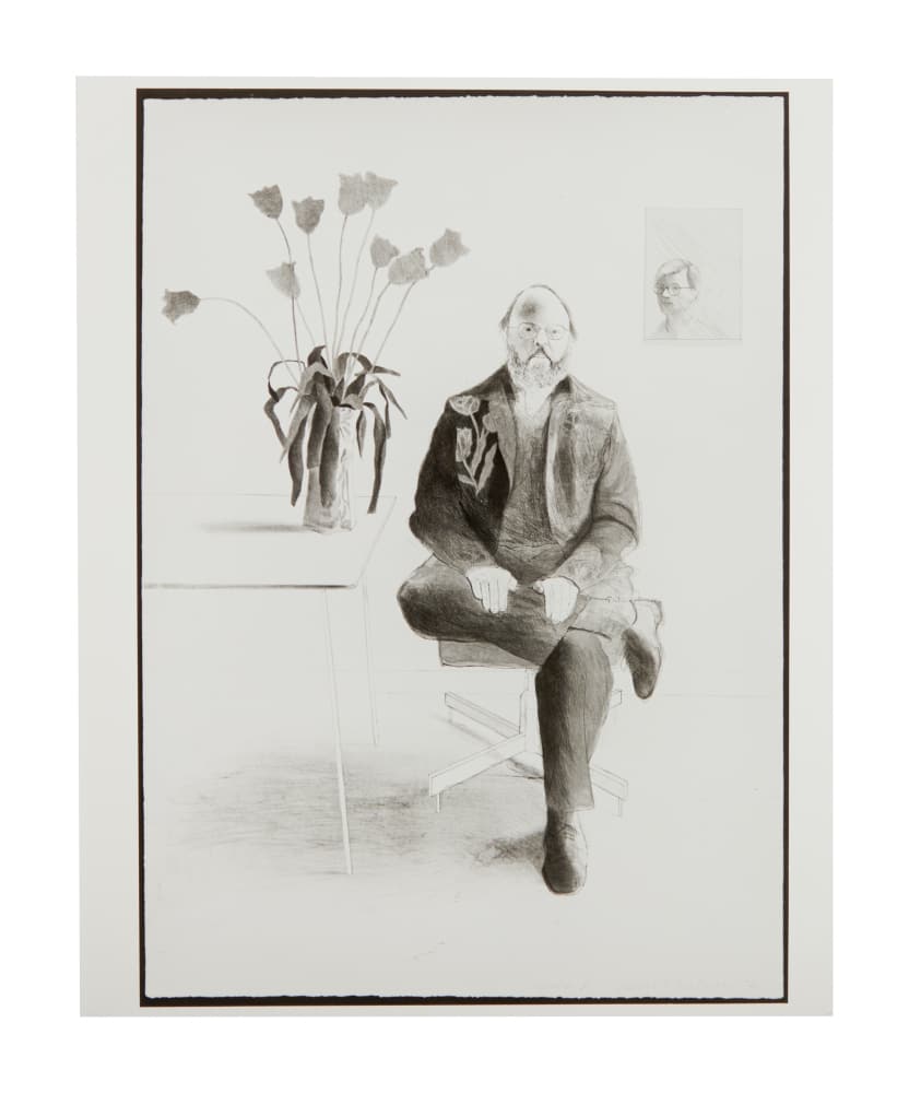 DENNIS HOPPER | DAVID HOCKNEY LITHOGRAPH SAMPLES (1 of 12)