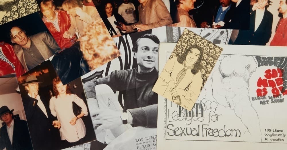 DENNIS HOPPER | ART SHOW INVITATIONS AND FLYERS WITH "RUSSIAN DYNAMITE DEATH CHAIR ACT" PHOTOS (1 of 1)