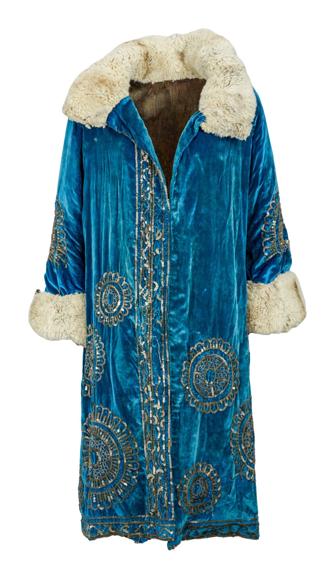 FRANK ZAPPA | GAIL ZAPPA 1920S EVENING COAT (1 of 5)