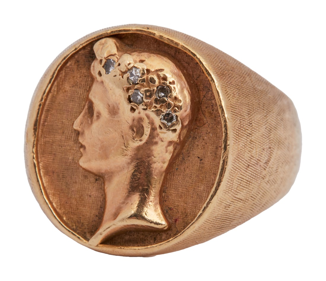 ZZ TOP | DUSTY HILL GOLD SIGNET RING (1 of 4)