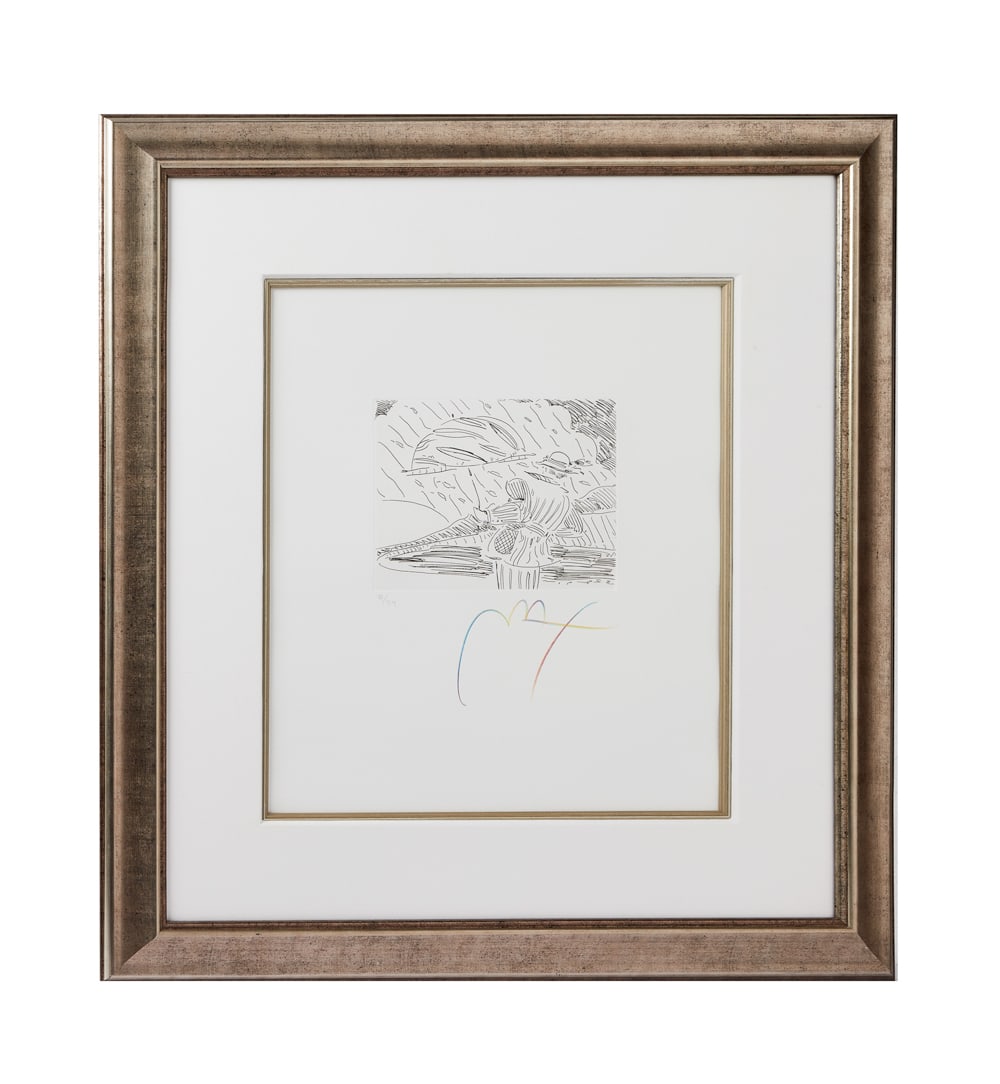 ZZ TOP | DUSTY HILL ETCHING BY PETER MAX (1 of 3)