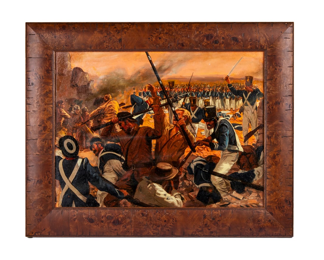 ZZ TOP | DUSTY HILL ALAMO PAINTING BY ALTON TOBEY (1 of 5)