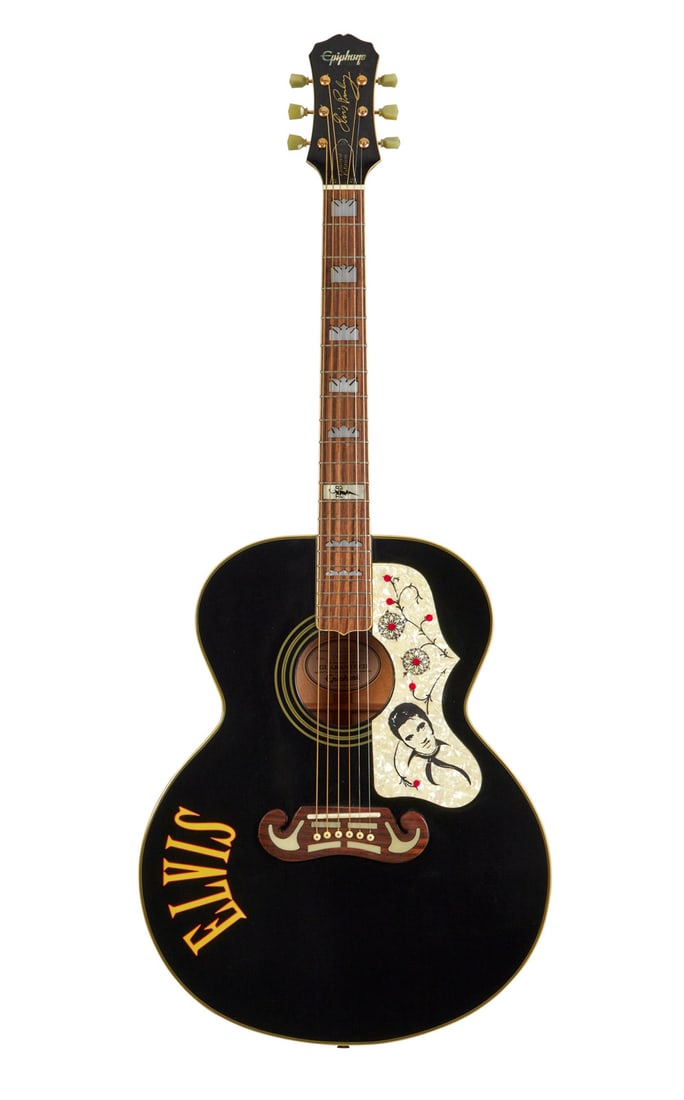 ZZ TOP | DUSTY HILL LIMITED EDITION ELVIS GUITAR (1 of 13)