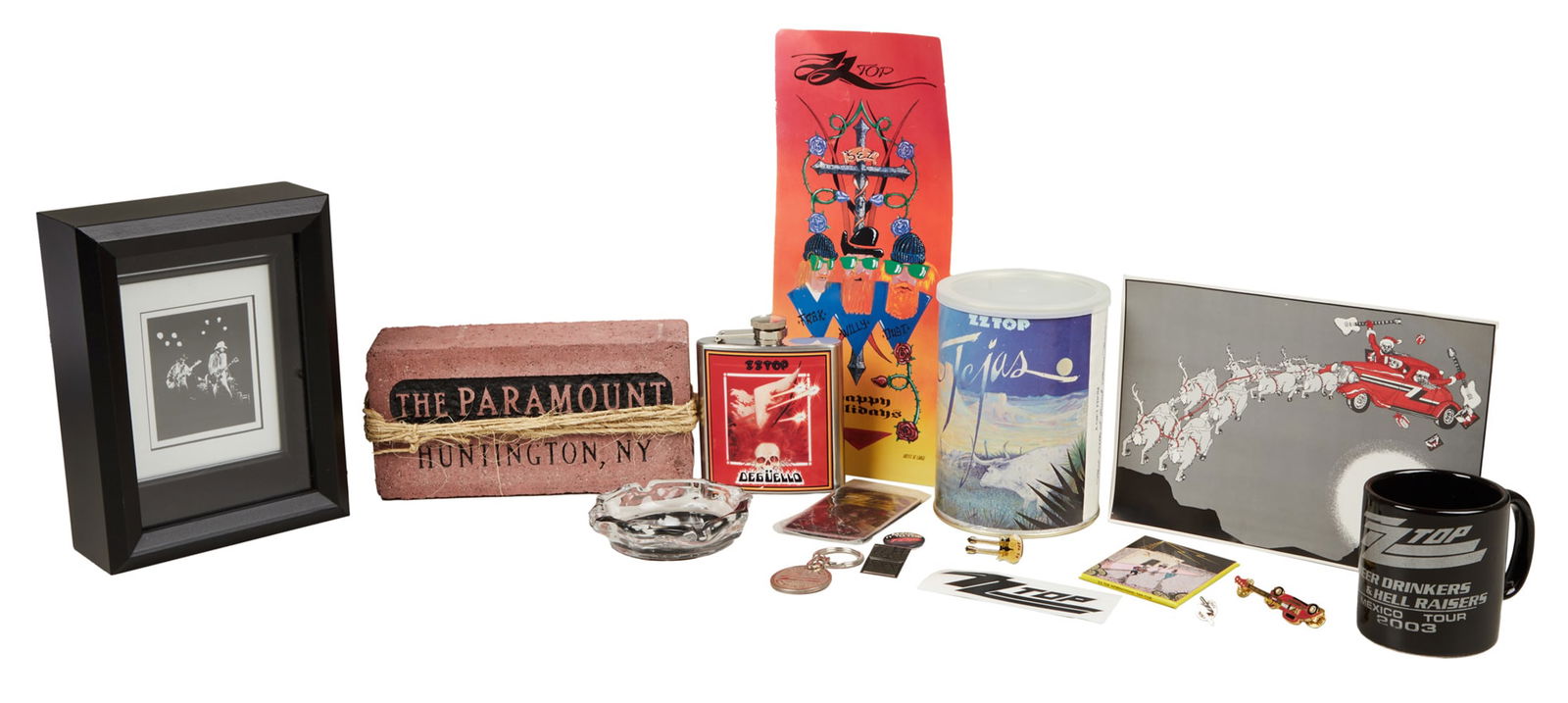 ZZ TOP | DUSTY HILL MEMORABILIA (1 of 14)