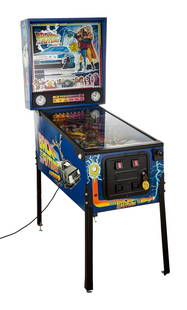 ZZ TOP | DUSTY HILL BACK TO THE FUTURE THE PINBALL MACHINE: Data East Pinball, Incorporated, model number 500-5509-01, Back to the Future: The Pinball Machine with Data East / Sega Version 3 MPU. Produced June 1990 to September 1990, a total of 3,000 units pro
