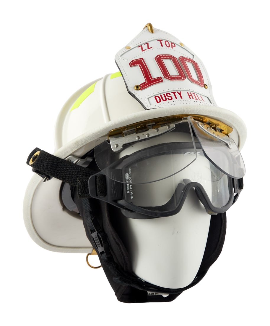 ZZ TOP | DUSTY HILL PERSONALIZED FIREFIGHTER HELMET (1 of 12)