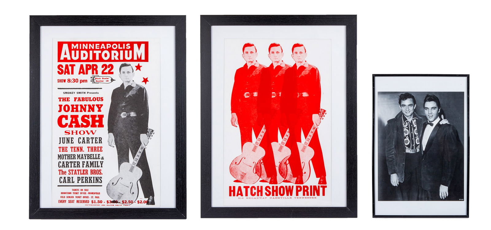 ZZ TOP | DUSTY HILL HATCH SHOW PRINT JOHNNY CASH POSTERS (1 of 7)