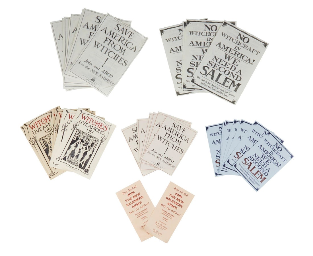 Fantastic Beasts And Where To Find Them | Anti Witch-Themed Flyers and Pamphlets (A) (1 of 2)