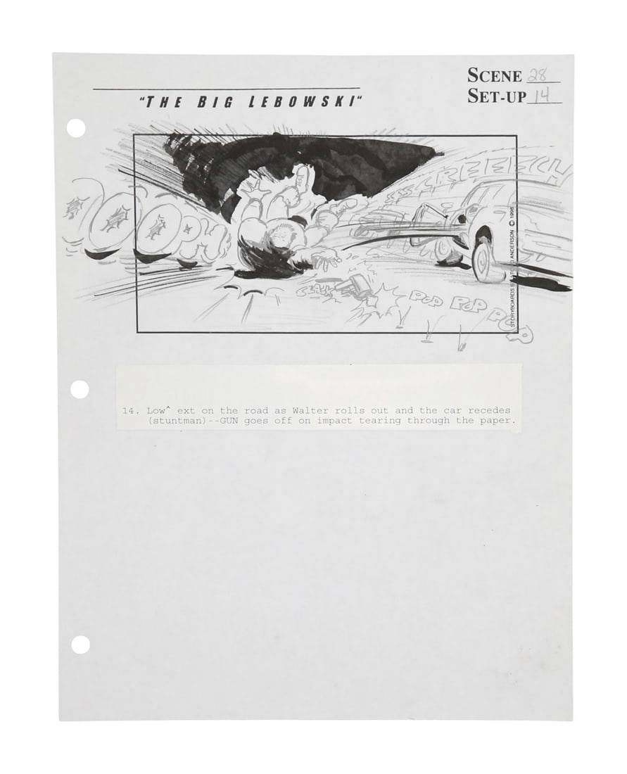 The Big Lebowski | One Page, Scene 28 / Set-up 14 |