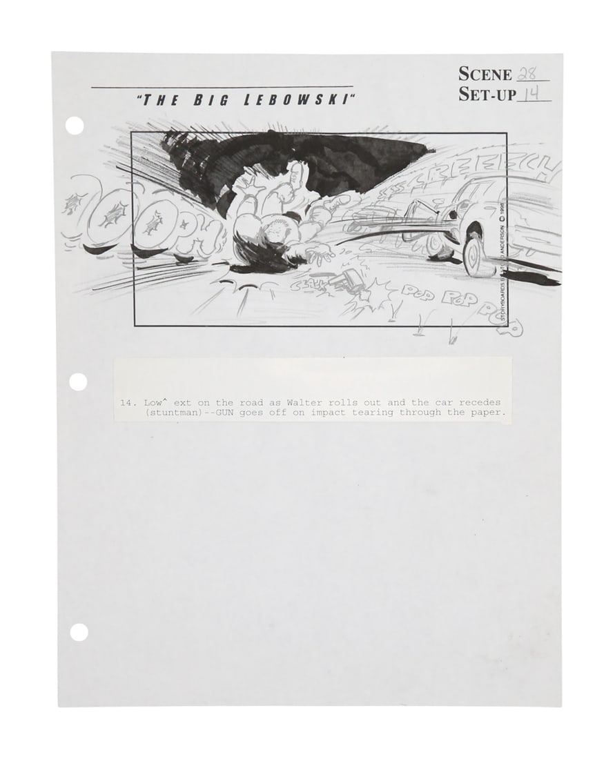 The Big Lebowski | One Page, Scene 28 / Set-up 14 |