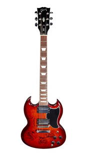 Papa Roach | Signed Gibson SG Standard Guitar: A 2018 Gibson SB Standard electric guitar, serial number 18006618, in Autumn Shade Sunburst finish with chrome hardware, and a bound rosewood fingerboard, in original hard case. The guitar is signed