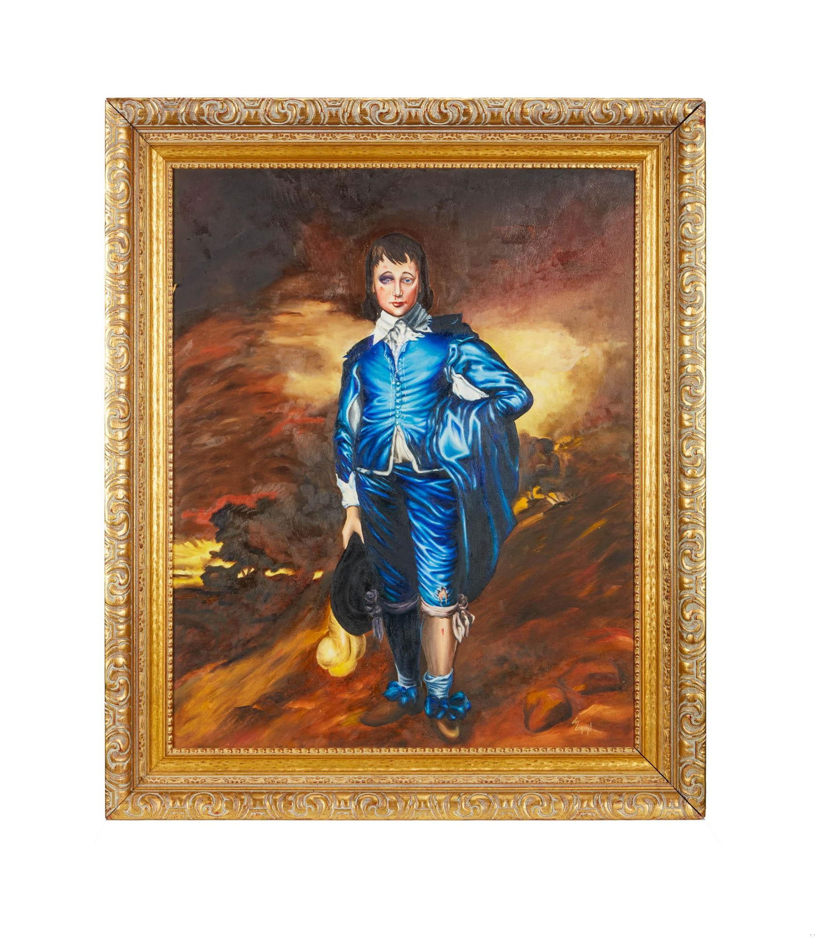 Playboy | Jim Beaman Blue Boy Painting (1 of 2)