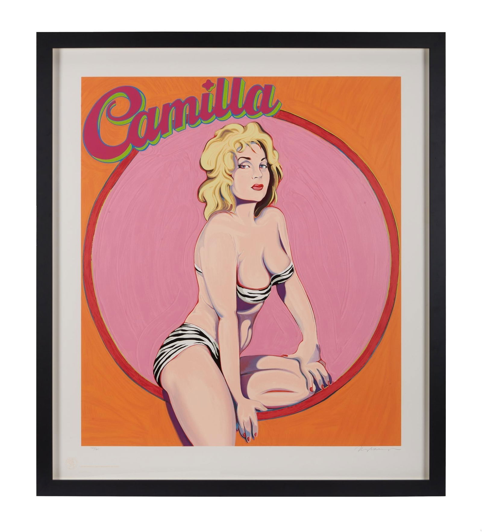 Playboy | Mel Ramos Camilla Serigraph (1 of 3)
