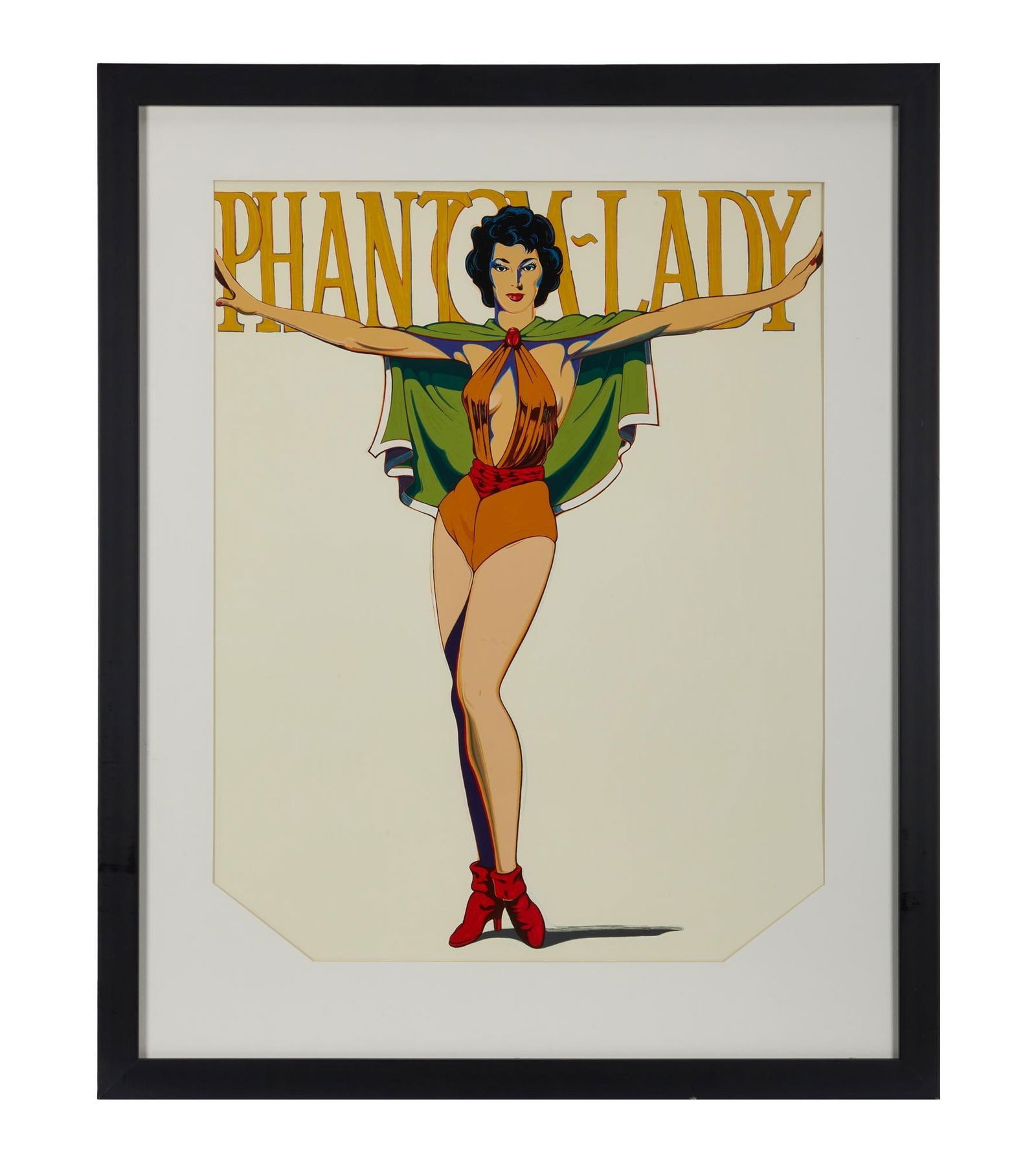 Playboy | Mel Ramos Phantom-Lady Serigraph (1 of 1)