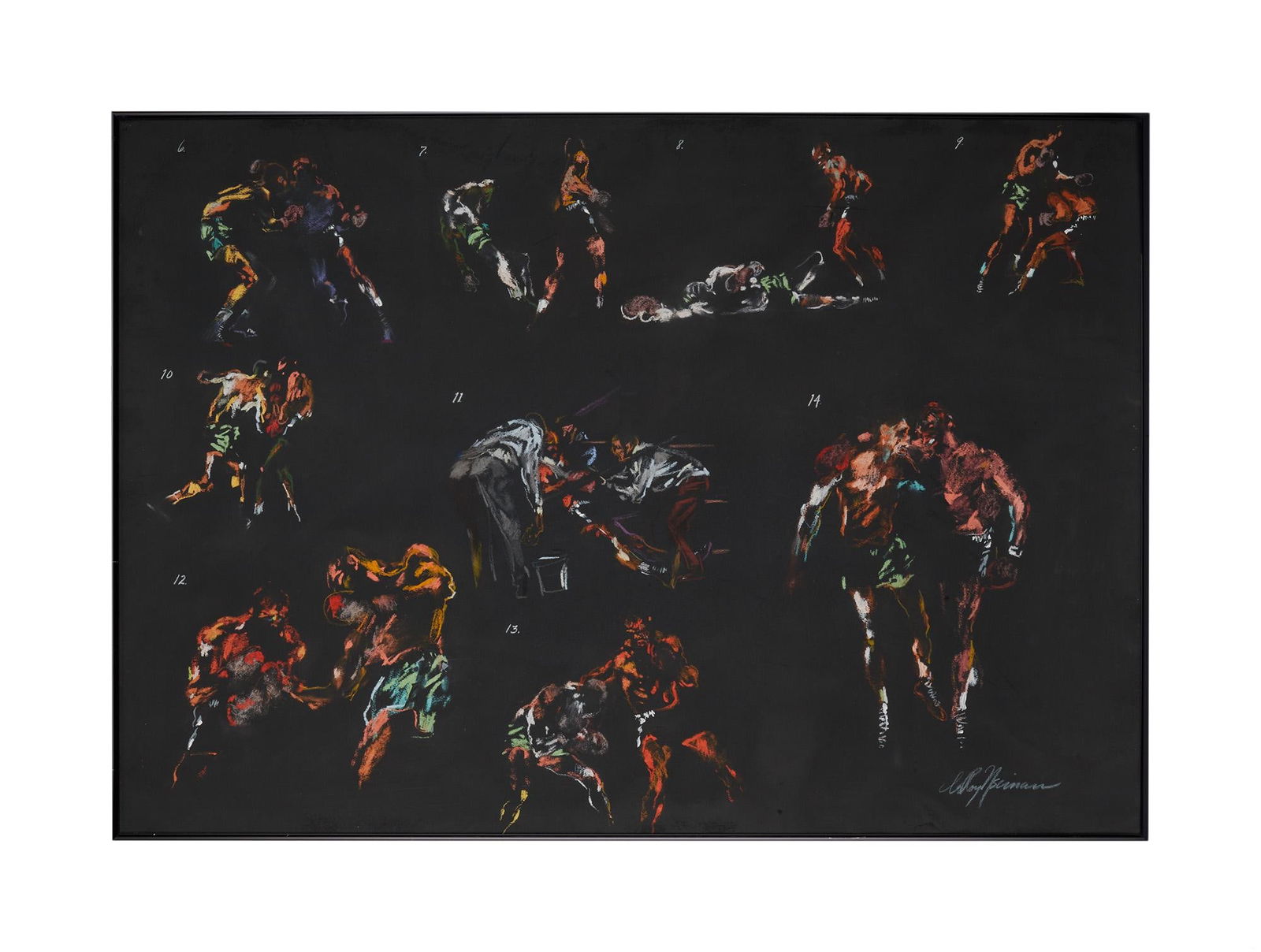 Playboy | LeRoy Neiman Madison Square Garden No. 3 Drawing (1 of 2)