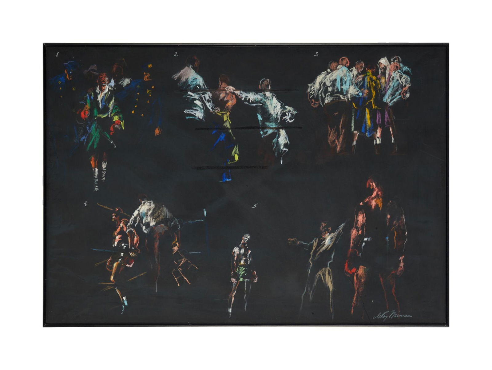 Playboy | LeRoy Neiman Madison Square Garden No. 4 Drawing (1 of 2)