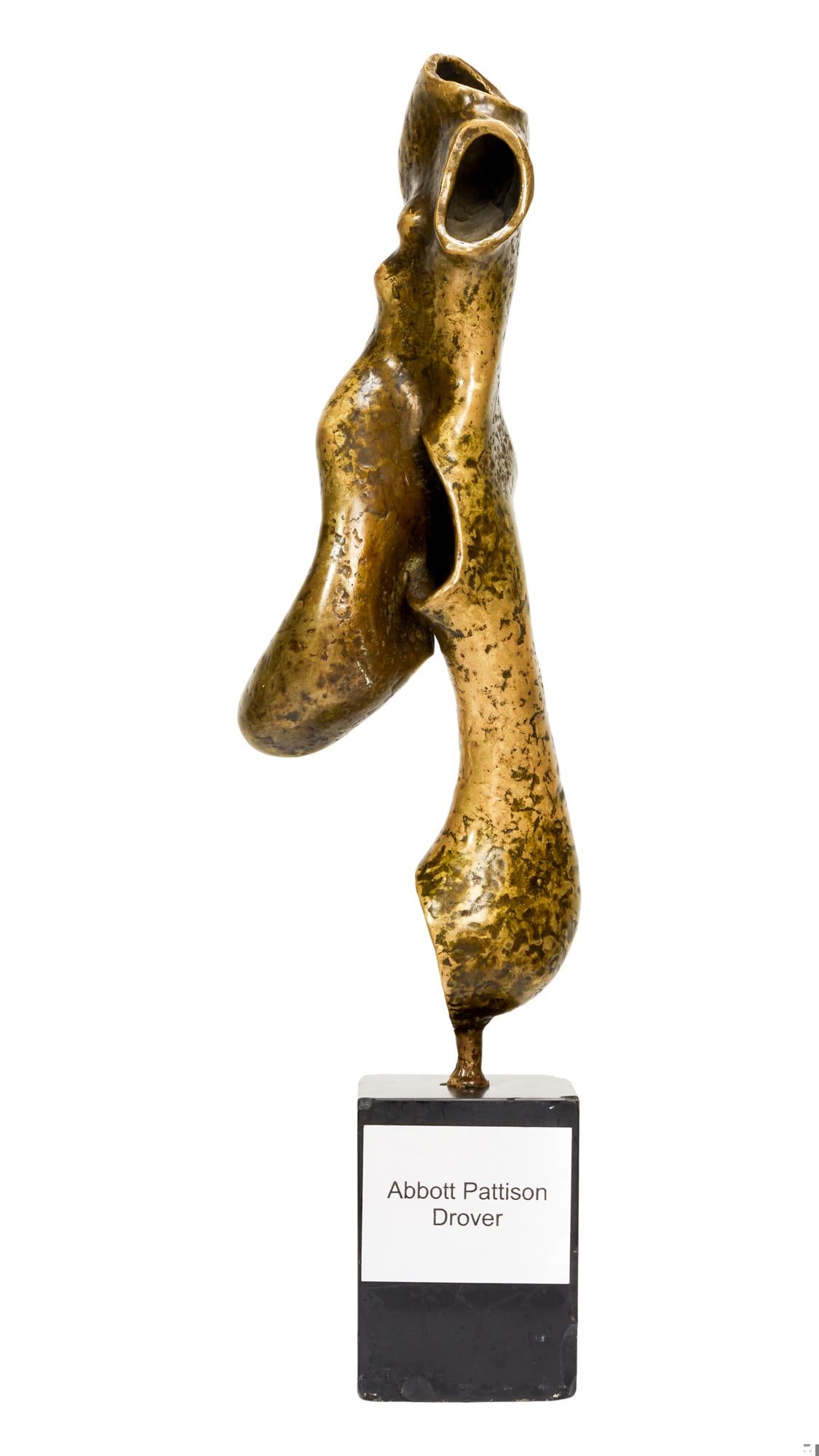 Hugh Hefner | Abbott Pattison "Drover" Sculpture: Abbott Pattison (American, 1916-1999) original patinated bronze sculpture titled "Drover," undated. The sculpture was prominently displayed in the dining room of the Playboy Mansion West. 26