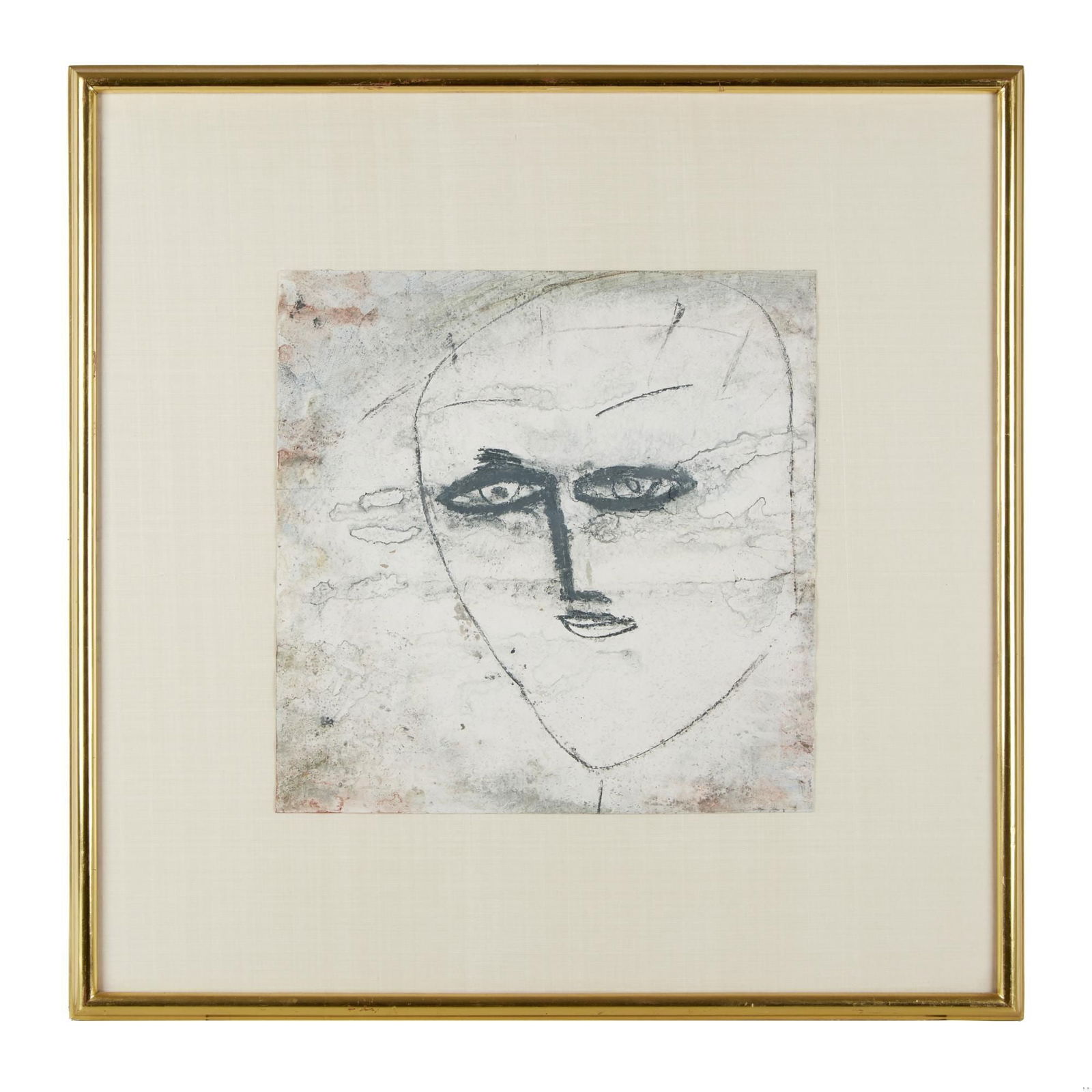 Raquel Welch | Jamali Suite of Four Drawings: A suite of four artworks by Jamali Faiz Aqdas Hussain Khanjamali Yousafza (India/United States, b.1944); each pigmentation on cork paper, mounted on off-white raw silk style backing, and glazed and fr