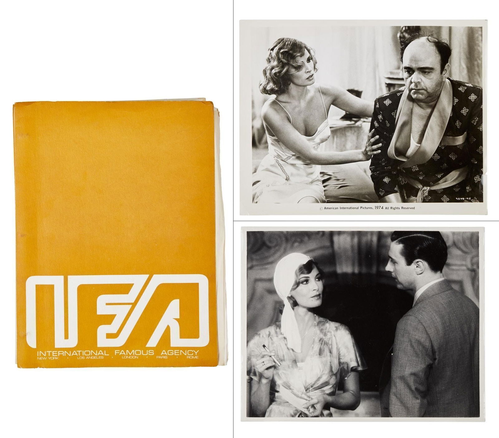 Raquel Welch | Annotated "The Wild Party" Script With Film Stills (1 of 12)