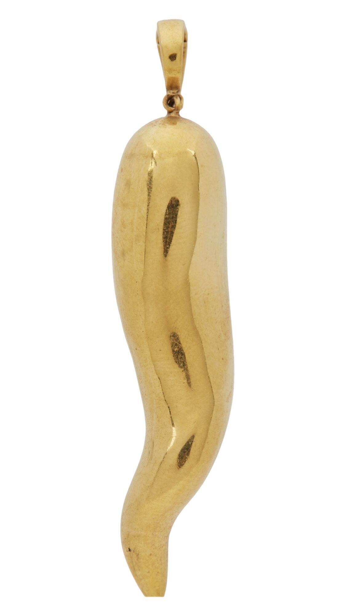 Raquel Welch | Faraone Mennella 18k Gold "Cornicello" Pendant (1 of 3)