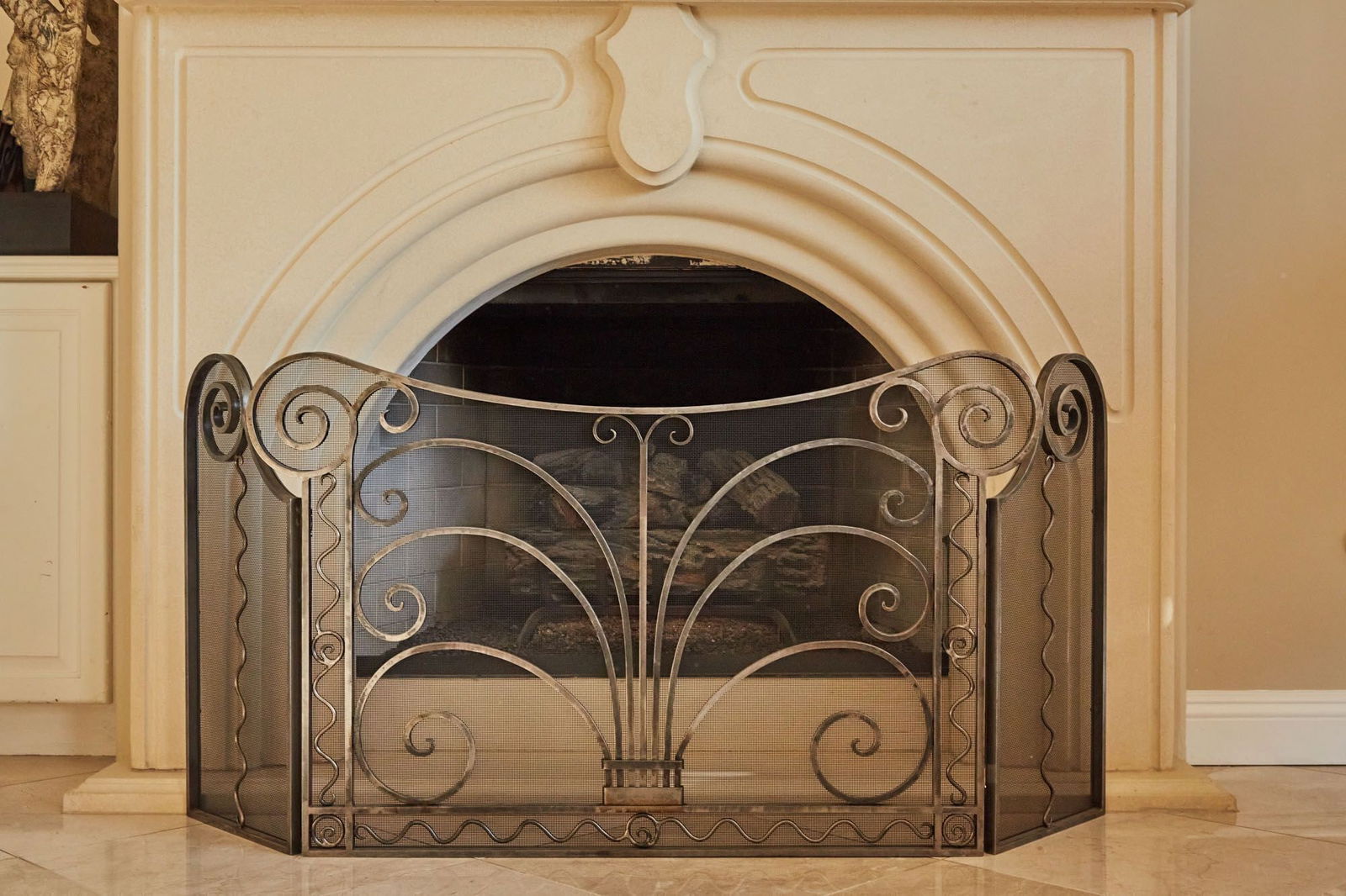 Raquel Welch | Metal Fire Screen (1 of 2)