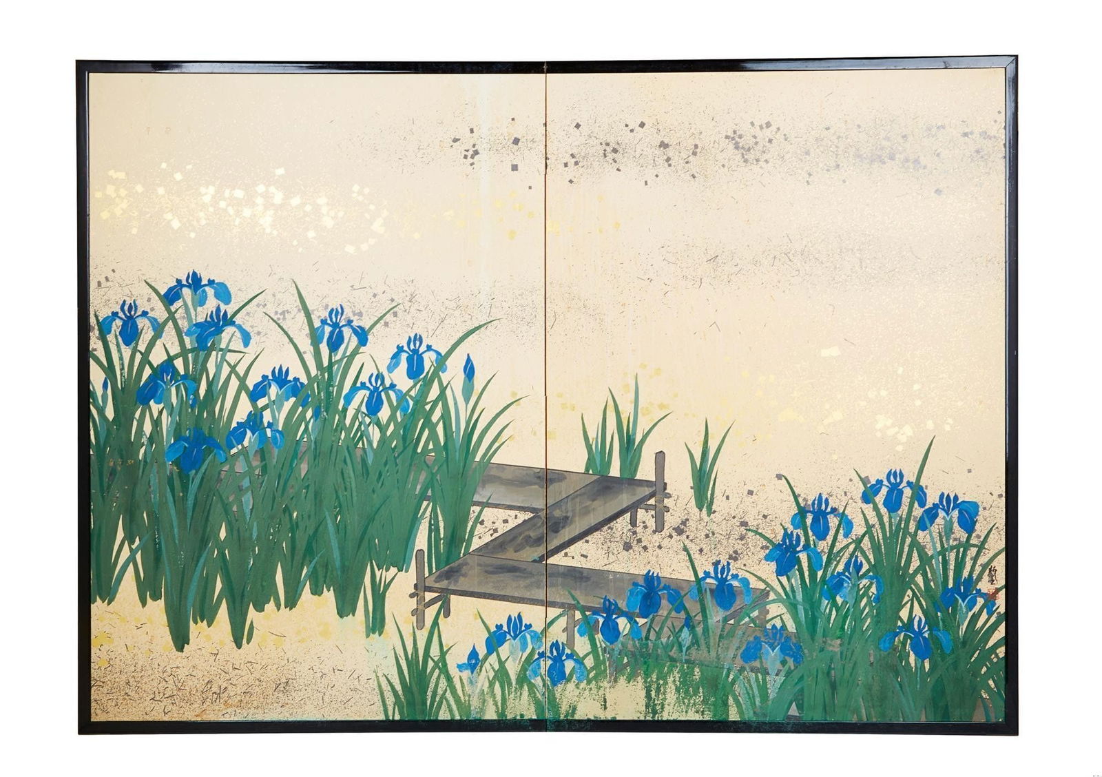 Tony Bennett | Japanese Byobu Screen (1 of 3)