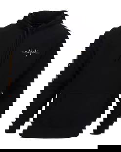 Kylie Minogue, OBE | Black "Tension" Hoodie Sweatshirt: A classic style from the signer's London pop-up store; made of a cotton-blend, featuring images from the singer's 2023 album "Tension" on the front, back, and sleeve; size L. PROVENANCE Donated by