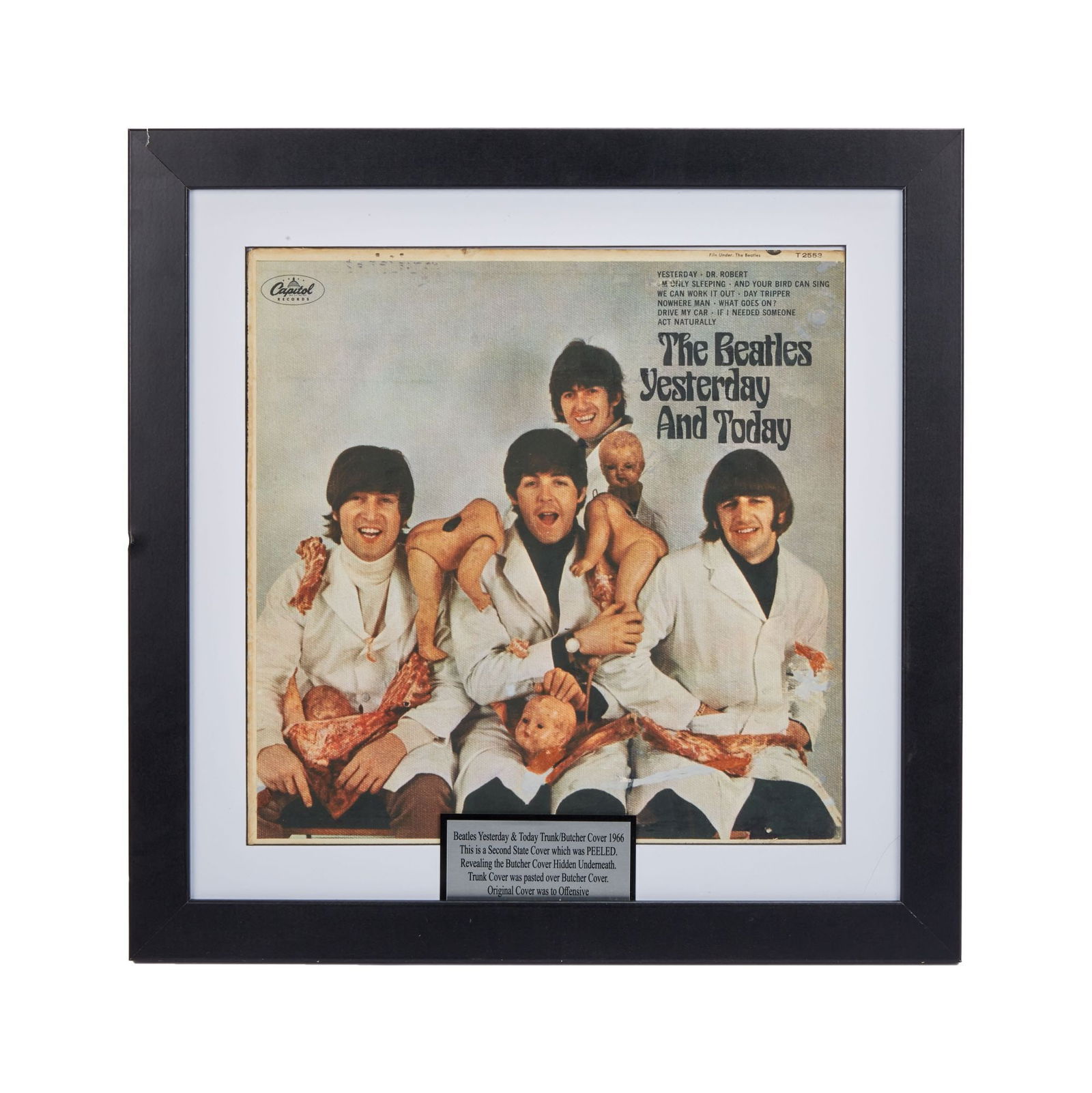 The Beatles | "Yesterday and Today" Butcher Cover Record Album Sleeve (1 of 2)