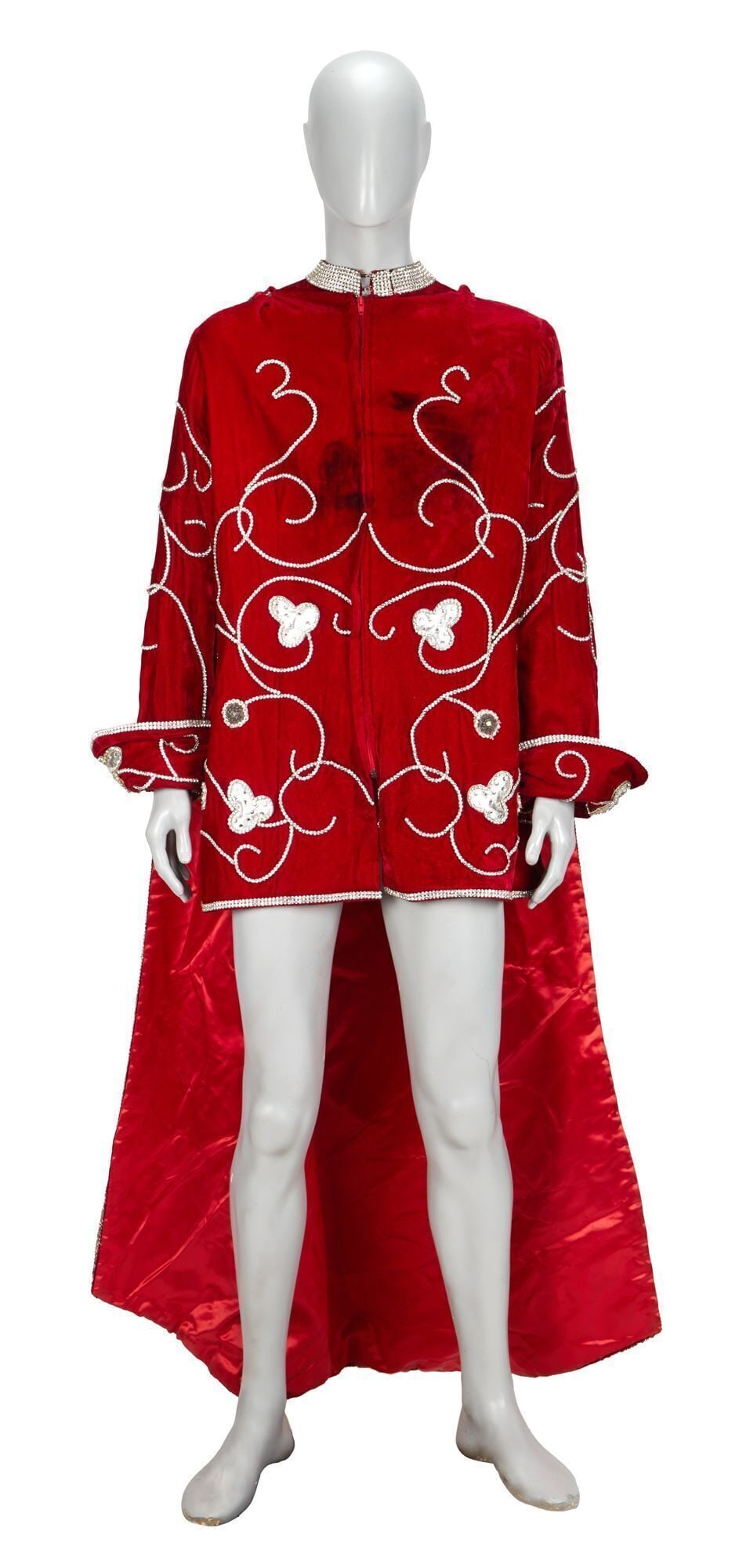 James Brown | Two-Piece Red Velvet Ensemble (1 of 6)