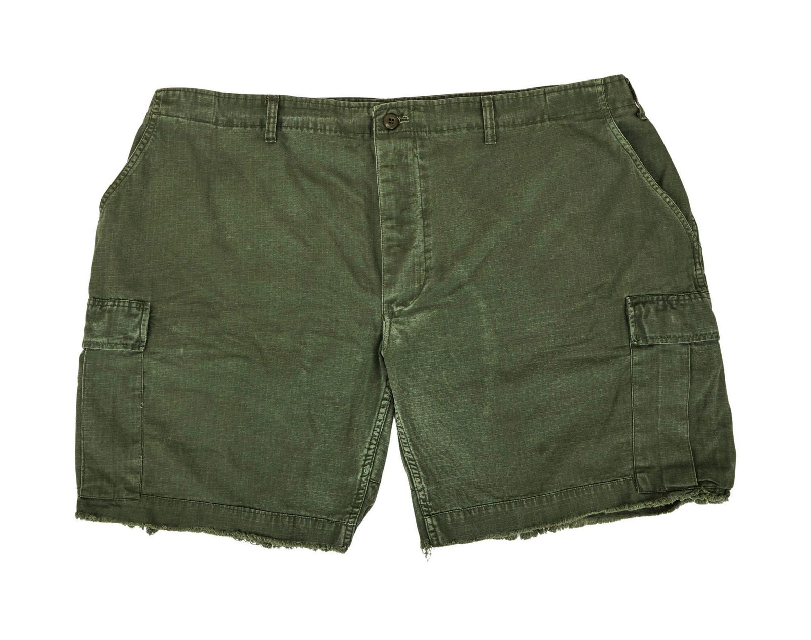 The Big Lebowski | John Goodman "Walter Sobchak" Screen-Matched Shorts: A pair of screen-matched cotton, army green, Tru-Spec shorts worn by John Goodman as Walter Sobchak in The Big Lebowski (Gramercy, 1998). Size 3XL Regular. Goodman can be seen wearing these