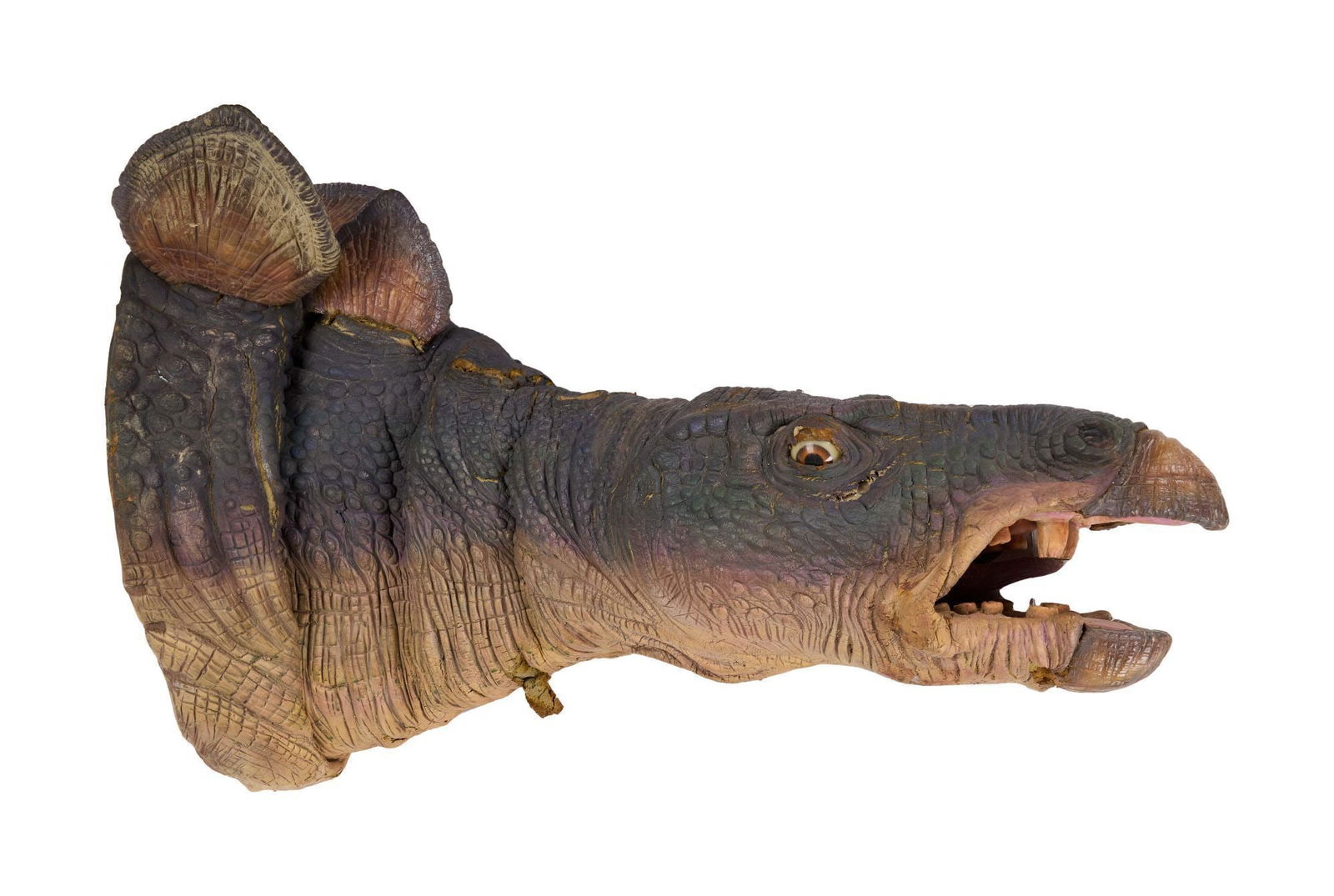 The Flintstones | Dinosaur Head Puppet and Time Card Prop (1 of 17)