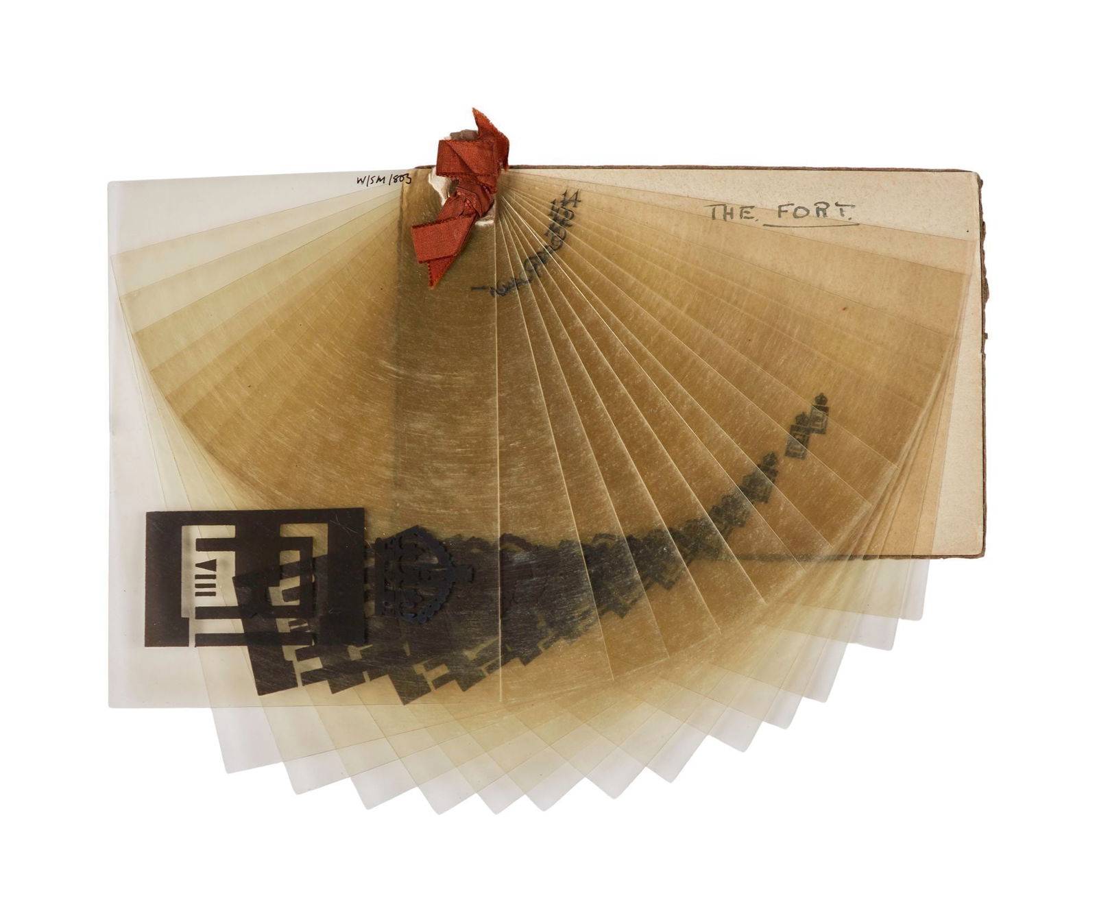 Duke of Windsor | 1936 Bound Transparencies of King Edward VIII Royal Cypher (1 of 4)