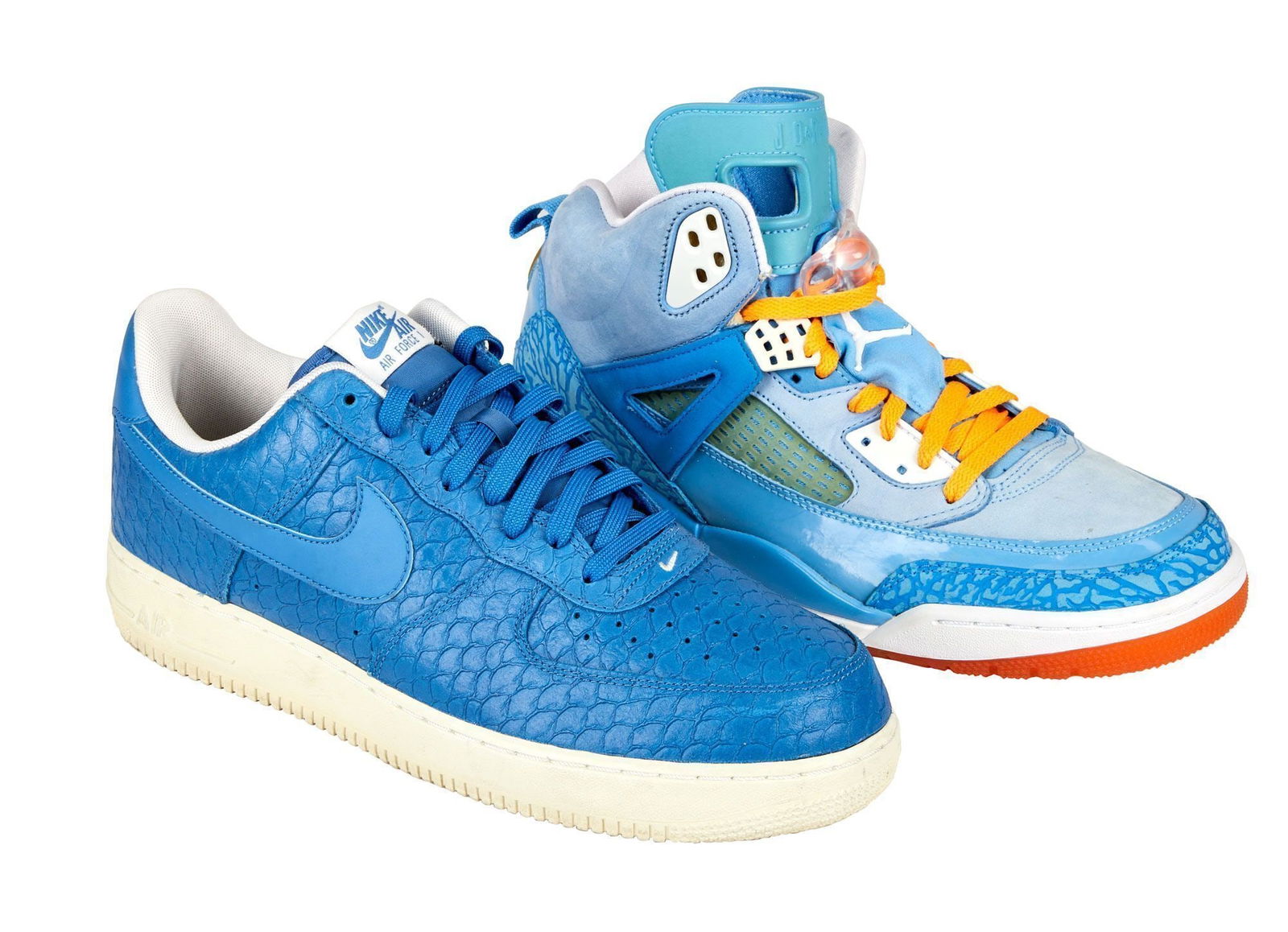 Rick Ross | Air Jordan Spizike "Year of the Dragon" Sneakers and Nike Air Force 1 Low '07 LV8 "Star (1 of 11)