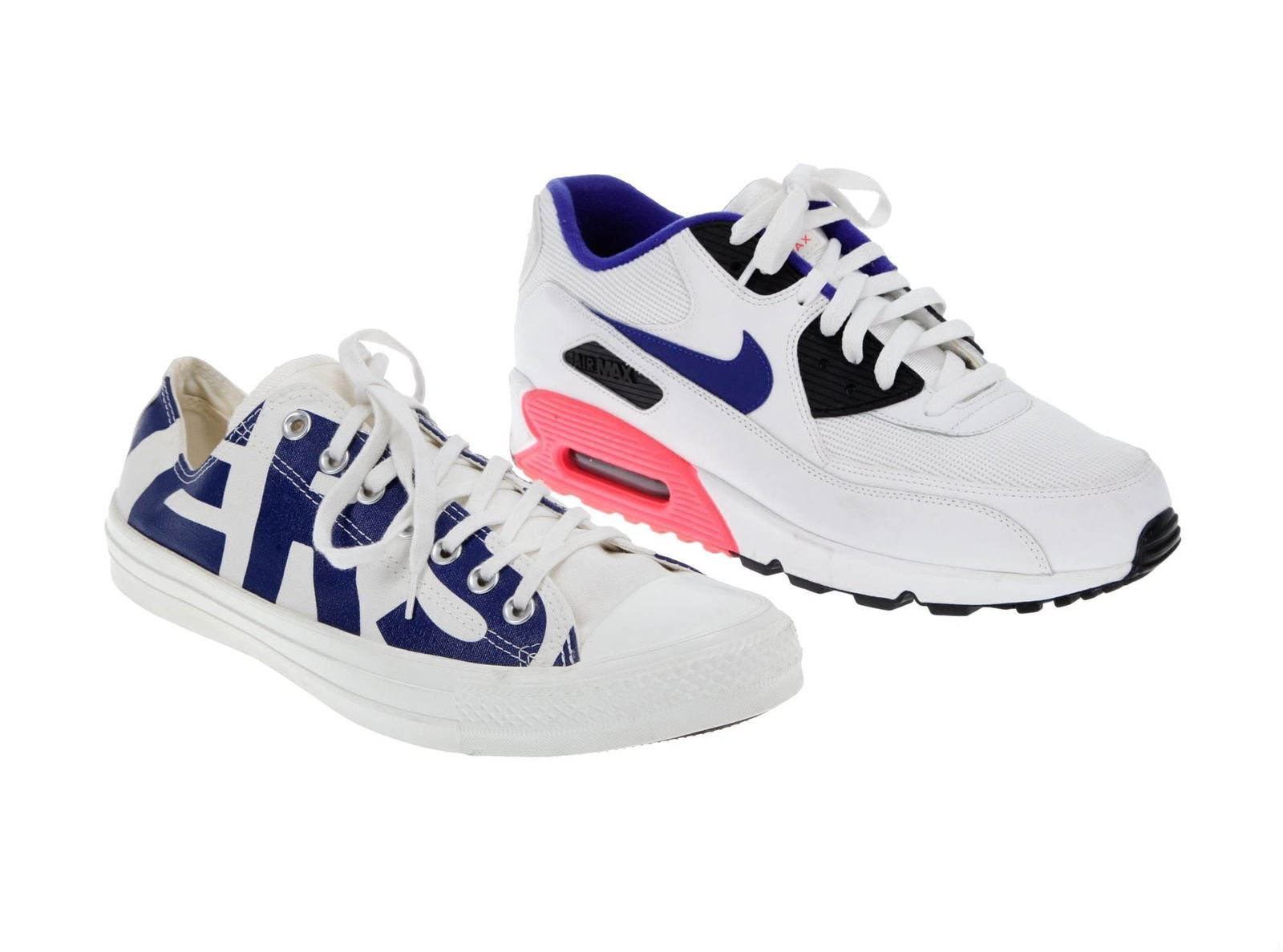 Rick Ross | Nike Air Max 90 Essential "Ultramarine" Sneakers and Converse All Star Low "Wordmark" (1 of 11)