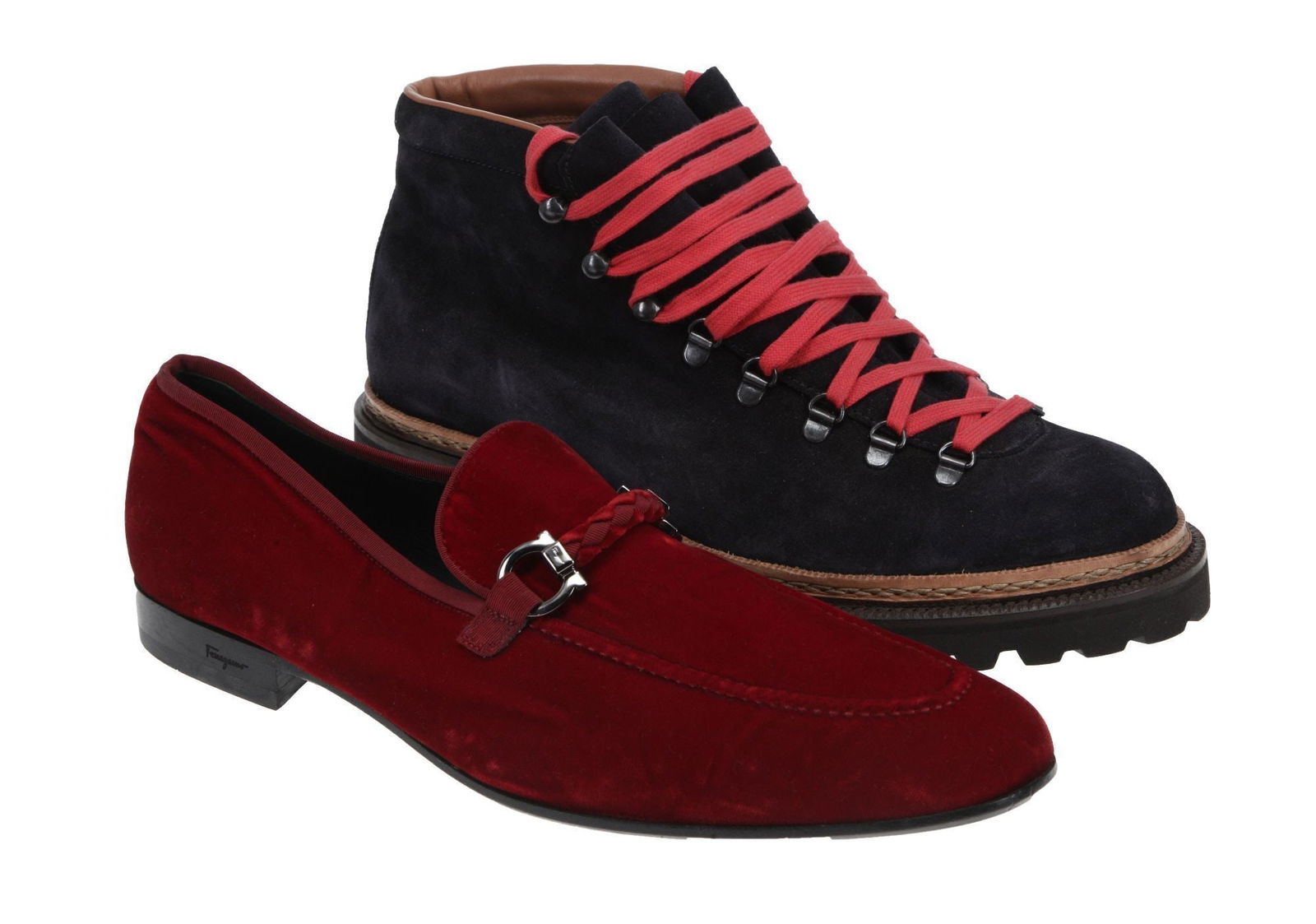 Rick Ross | Hideoki Bespoke "Black Suede" Leather Boots and Salvatore Ferragamo "Dark Velvet Red (1 of 11)