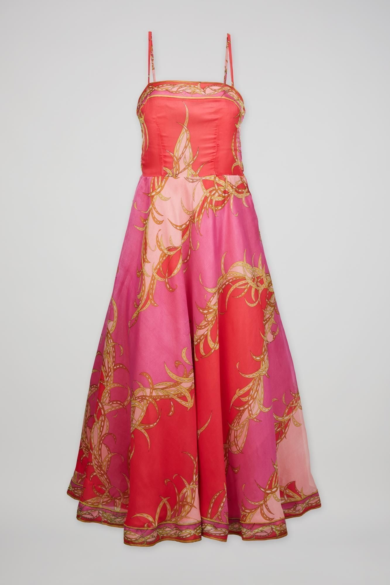 Emilio Pucci | Printed Two-Piece Cape/Dress Ensemble (1 of 7)