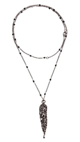 Christine McVie | 2018 Fleetwood Mac Photoshoot Worn Sterling Silver Openwork Cornicello Pendant