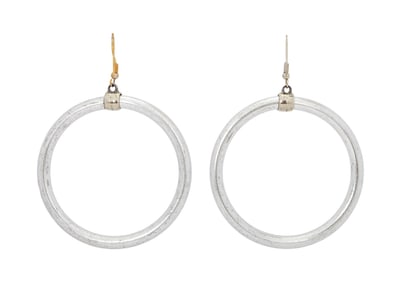 Christine McVie | 1987 MTV Music Video Awards and Press Event-Worn Hoop Earrings