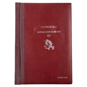 Christine McVie | Personalized Scrapbook For The 1977 Australia and New Zealand Tour