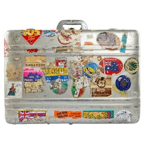 Christine McVie | Vintage Aluminum Luggage